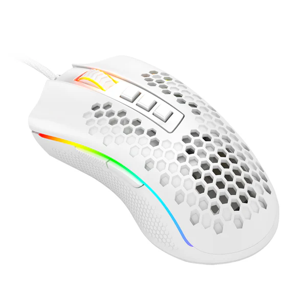 MG. REDRAGON STORM ELITE M988,16,000 DPI,RGB,BLANCO