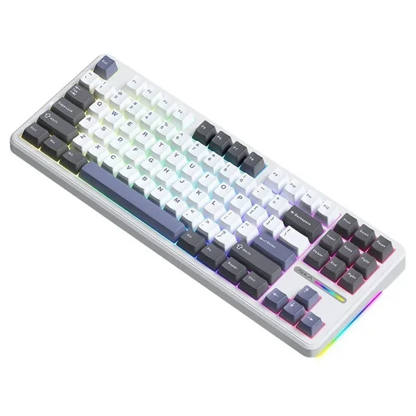 TG. AULA F87,INGLES,MECANICO,SW-GRAY,RGB,NEGRO-BLANCO-AZUL