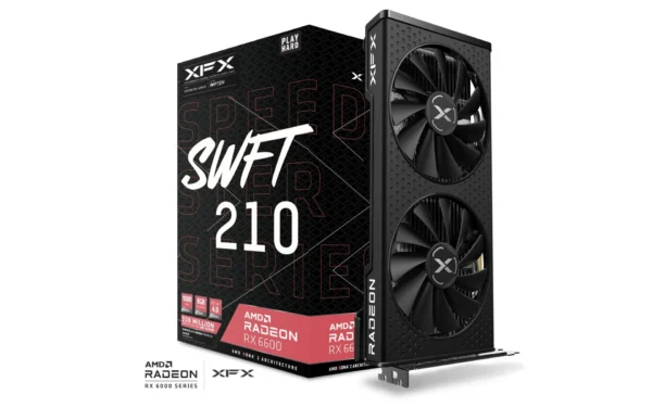 T.Video XFX Speedster SWFT 210 Radeon RX 6600 Core 8GB GDDR6