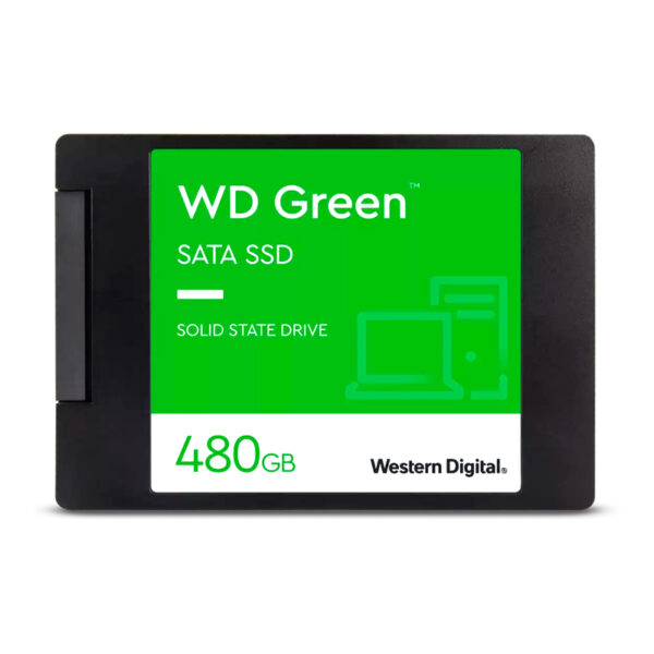 SSD solido. WESTERN DIGITAL GREEN, 480GB