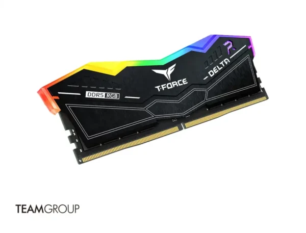 M.Ram Teamgroup Ddr5 32gb T-force Delta Rgb ,5600 Mt/s, Negro
