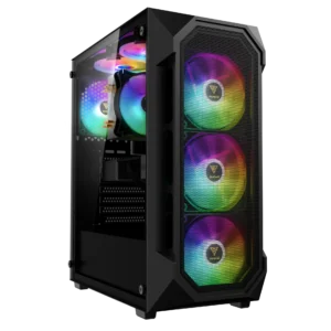 CASE GAMDIAS AURA GC1 ELITE, 4 FAN RGB, V/TEMPLADO