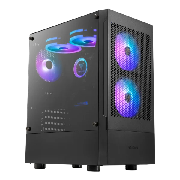 CASE GAMDIAS TALOS E3 MESH, 3 FAN ARGB, V/TEMPLADO