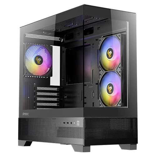 CASE ANTEC CX500M ELITE BK, 3 COOLER ARGB, V/TEMPLADO