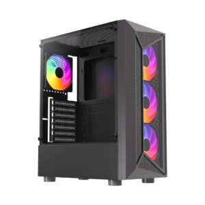 CASE GAMER HALION GEMINIS CR30, COOLER RAINBOW, F/500W