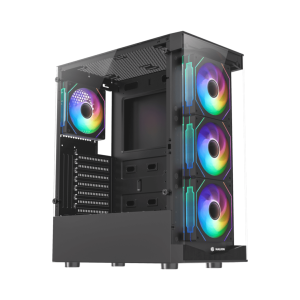 CASE GAMER HALION TAURO CR33, COOLER ARGB, F/500W