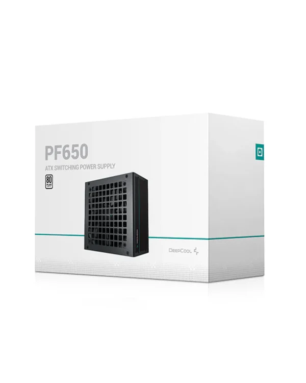 FP. DEEPCOOL PF650, 80 PLUS WHITE, 650W