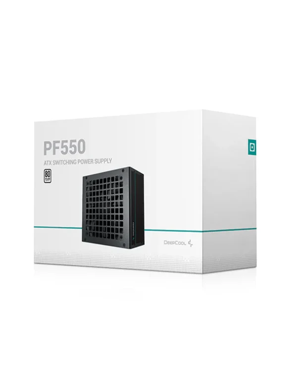 FP. DEEPCOOL PF550, 80 PLUS WHITE, 550W