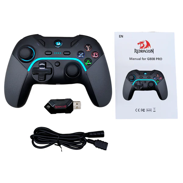 GP. REDRAGON HARROW PRO G808PRO | USB - INALAMBRICO | PC - PLAY3