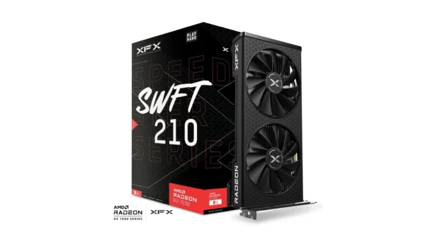 T.Video XFX SPEEDSTER SWFT 210 RADEON RX 7600 8GB GDDR6