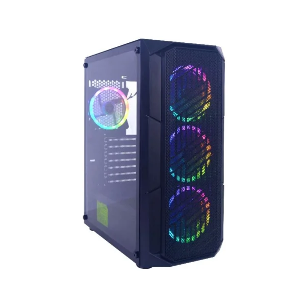 CASE GAMER HALION MERCURY 2107, 4 COOLER RGB, V/TEMPLADO