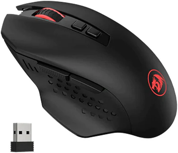 MG. REDRAGON GAINER M656 | INALAMBRICO | 4,000 DPI | RGB | NEGRO