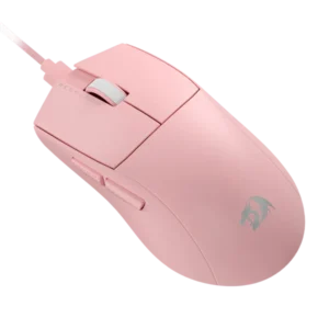 MG. REDRAGON K1NG (1K HZ) M724P | CABLEADO | 12,400 DPI | ROSADO
