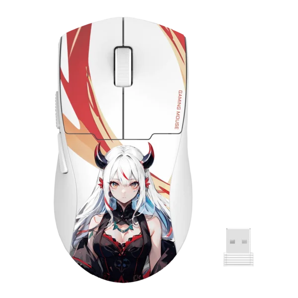 MG. REDRAGON K1NG MAX (1K HZ) M918AKG-PRO ANIME | INALAMBRICO | 26,000 DPI