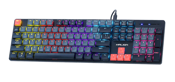 TG. HALION DROGO-BK HA-K947G | MECANICO | SW-RED | RAINBOW