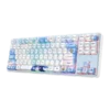 TG. REDRAGON STARD BLADE K707AK| INGLES | INALAMBRICO | SW-MINT | RGB| BLANCO-CELESTE