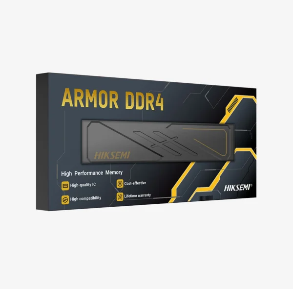 M.Ram HIKSEMI ARMOR, 16GB DDR4 3200 MHZ, BLACK